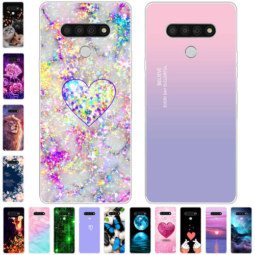 Für LG Stylo 6 Case Silikon Soft Landscape TPU Phone Cover