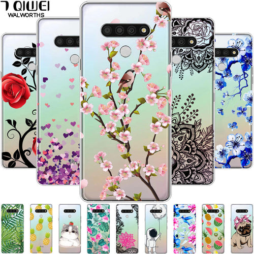 For LG Stylo 6 Case Transparent Soft Siilcone Phone Cover