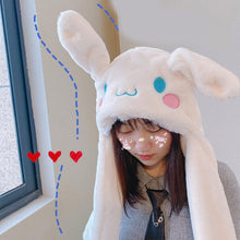 Load image into Gallery viewer, Sanrio Moving My Melody Lighting Ears Winter Hat For Kids Teens
