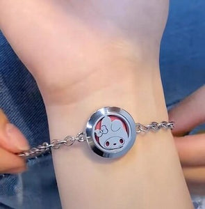 Sanrio Hello Kitty Aromatherapy Bracelet Add Perfume Mosquito Repellent