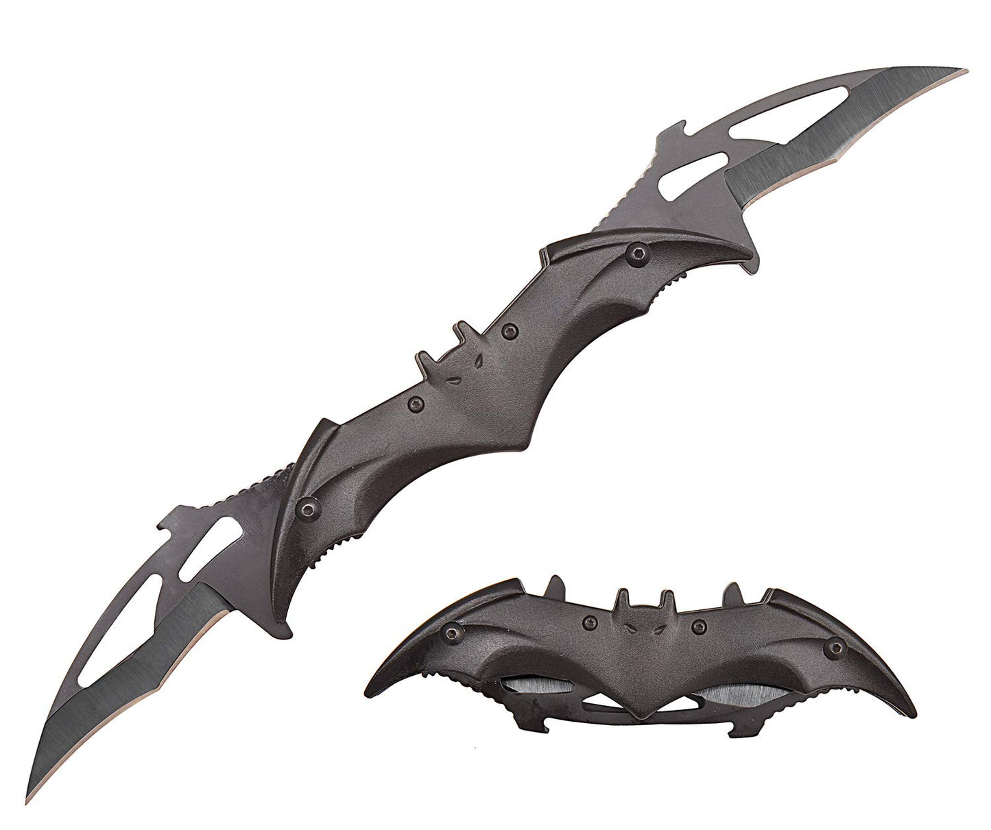 Batman Knife Twin 2 Blade Folding Knife