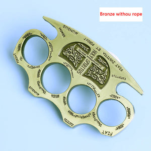 Mundus Brass Knuckle with Cross Sign
