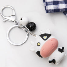 Load image into Gallery viewer, Cow Make Sound/Light Key Chain
