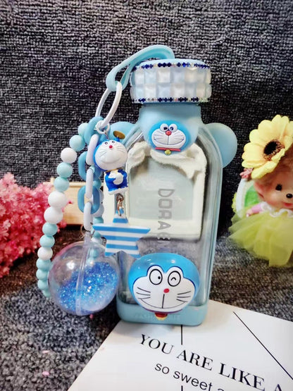 Cartoon Crystal Kitty Water Bottle