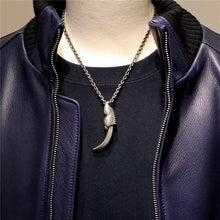 Load image into Gallery viewer, Vintage Dragon Claw Pendant Necklace
