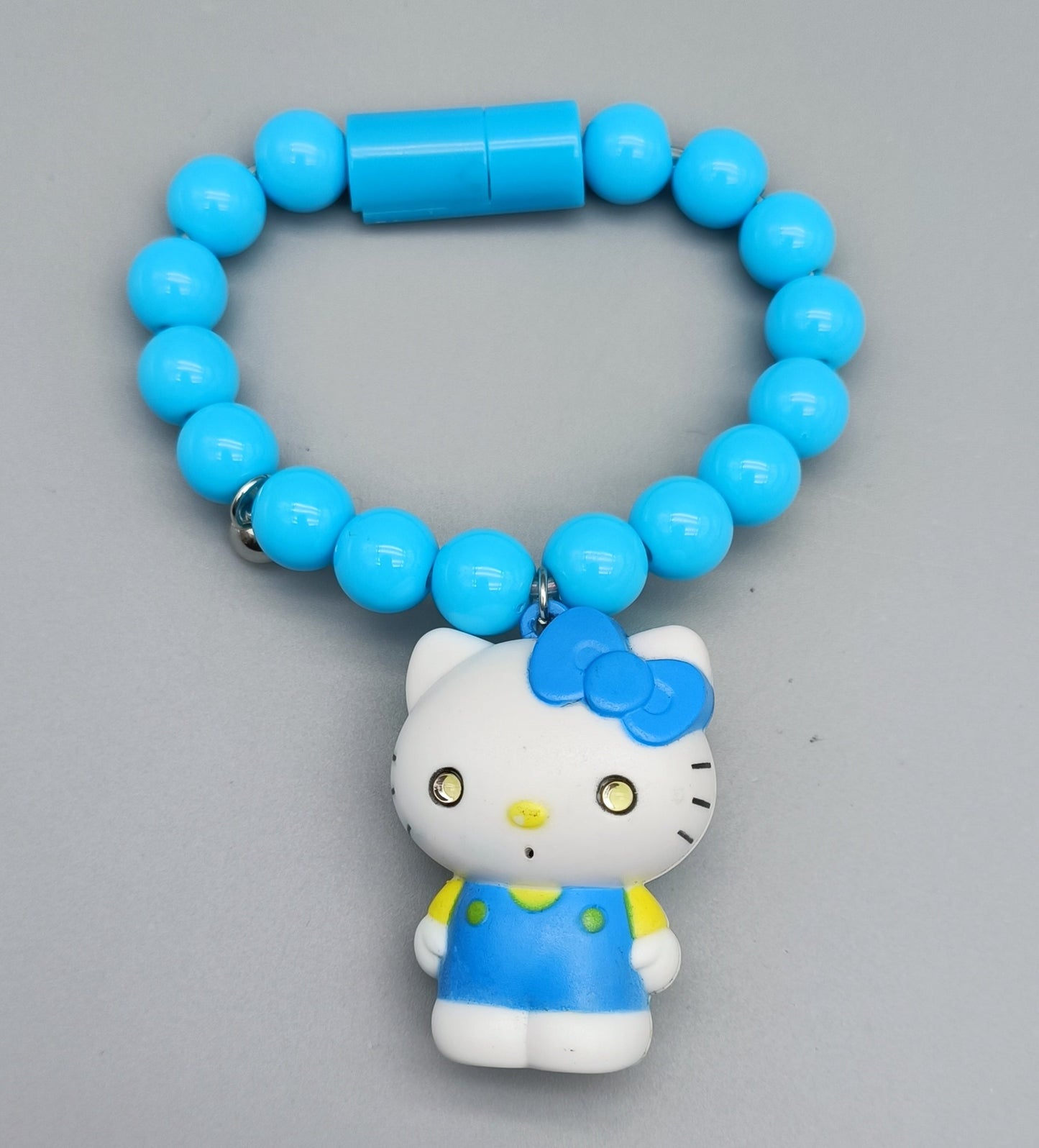 Lighting Hello Kitty Say "I Love You" Phone Charger Bracelet Charger Cable Magnetic Bracelet