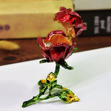 Laden Sie das Bild in den Galerie-Viewer, Erstaunliche Schmuck-Geschenkbox aus Rosenmetall
