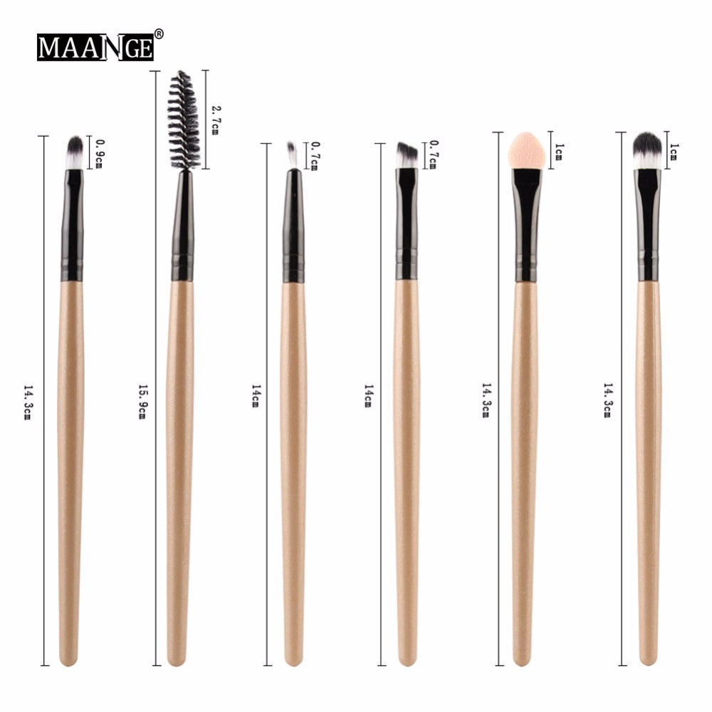 6/15/18Pcs Makeup Brushes