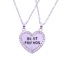 Cargar imagen en el visor de la galería, Good Friends Series Stitching Pattern Pendant Necklace
