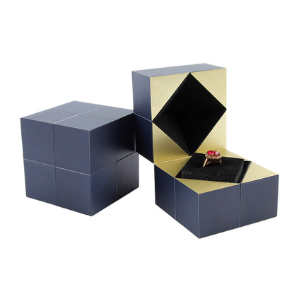 Magic Rubik's Cube Jewelry Box