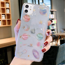 Load image into Gallery viewer, Glitter Bling Stars Moon Case For iPhone
