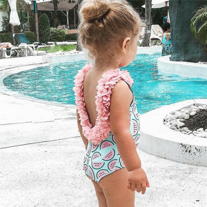 One-Piece Suits Toddler Infant Baby Girls Swimwear