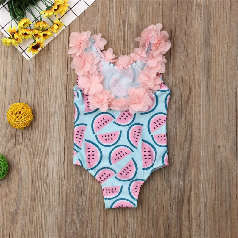 One-Piece Suits Toddler Infant Baby Girls Swimwear