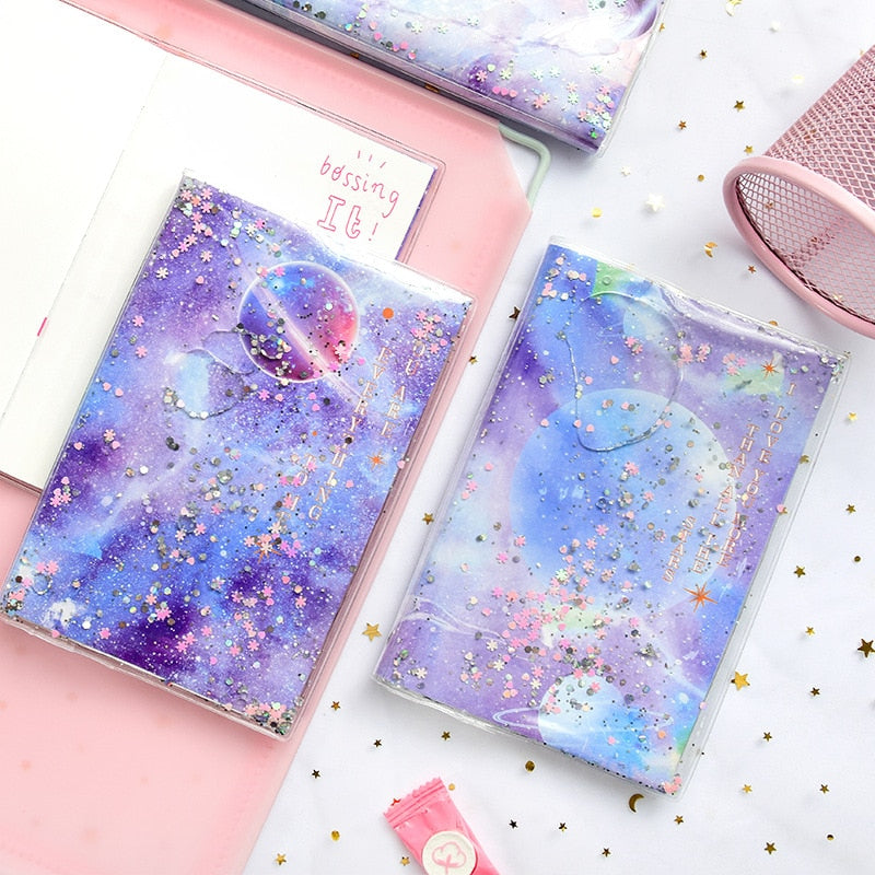 2020 Cute Kawaii Cartoon Notebook Oil Quicksand in