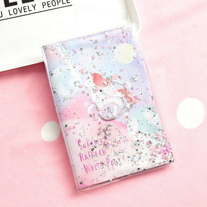 2020 Cute Kawaii Cartoon Notebook Oil Quicksand in