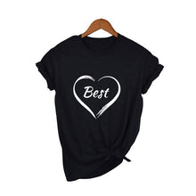 Load image into Gallery viewer, BFF Matching T-shirt Best Friend Printe
