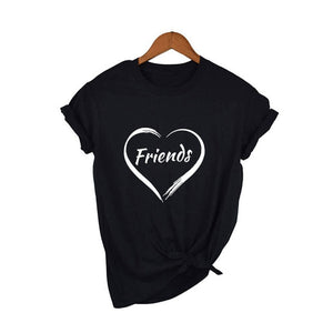 BFF Matching T-shirt Best Friend Printe