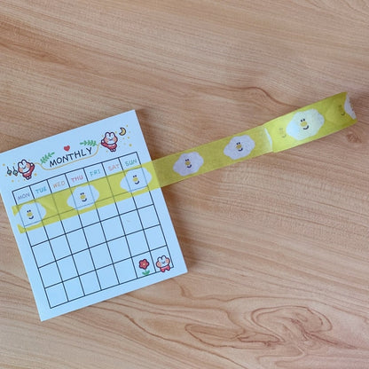 Cartoon Cute Bear Washi Tapes School Tools