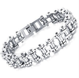 Bicycle Chain Link Bracelet For Men