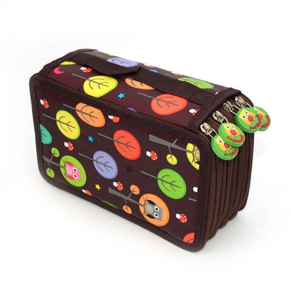 32-72 holes cartoon pencil case