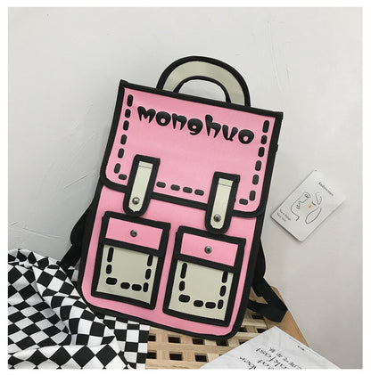 Preppy Style School Bags for Teenage Girls