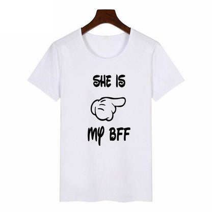 SHE IS MY BFF Best Friends T Shirt