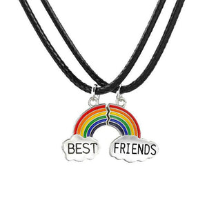 2-4Pcs/set Best Friend Necklace
