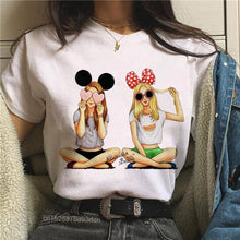Load image into Gallery viewer, Women Best Friends Girl T-Shirt Girl Summer Casual Tops
