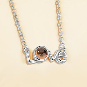 100 Languages I love You Necklace