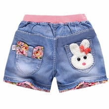 Cargar imagen en el visor de la galería, New Summer Kids Fashion Girl Short Princess Jeans
