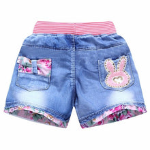 Load image into Gallery viewer, New Summer Kids Fashion Girl Short Princess Jeans
