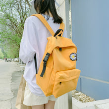 Cargar imagen en el visor de la galería, Young Girl School Bags With Chrysanthemum Decoration
