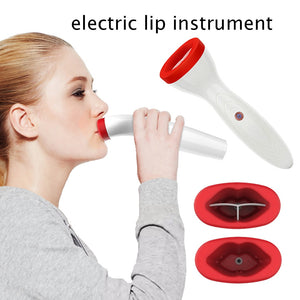 Electric Lip Plump Enhancer Care Tool Natural Sexy Bigger Fuller Lips