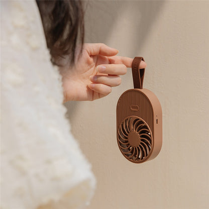 Mini Ice Cream Fan USB Charge Handheld