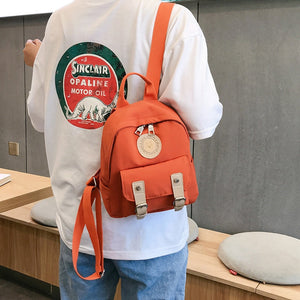 Small Fashion Women Oxford Backpack