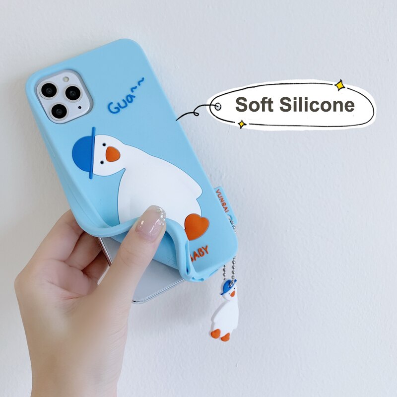 3D Cute Phone Case for iPhone