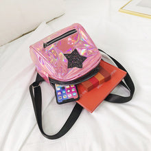Load image into Gallery viewer, Wild Color Stars Multi-Function Zipper Backpack
