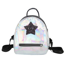 Cargar imagen en el visor de la galería, Wild Color Stars Multi-Function Zipper Backpack
