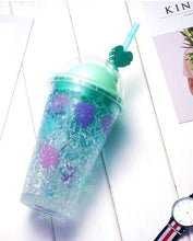 Load image into Gallery viewer, Creative Double Layer Plastic Straw Cup
