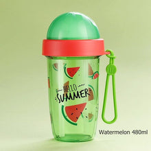Cargar imagen en el visor de la galería, Fruit pattern Dual-use Two Side Separate Water Bottle
