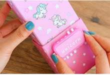 Load image into Gallery viewer, Changeable Pen Holder Folding Stationery Box
