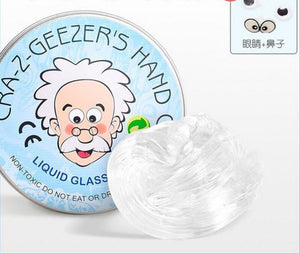 Hand Gum Transparent Bounce Plasticine Slime