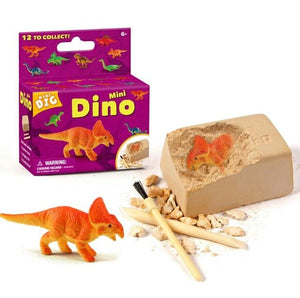 DIG children's creativity mining animal innovation puzzle toy