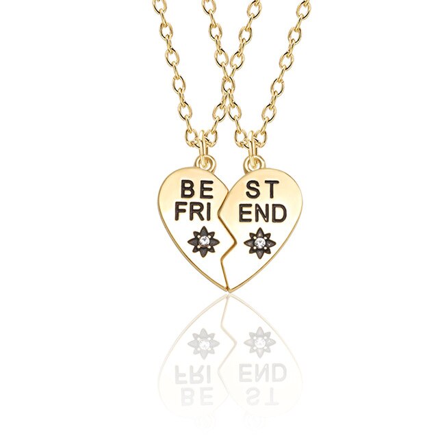 Best Friend Series BFF Necklace For 2-8 BFs