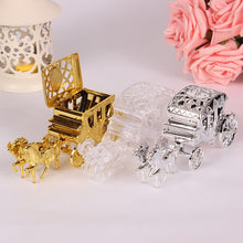 Cargar imagen en el visor de la galería, Cinderella Carriage Royal Plastic Candy Box Gift Box
