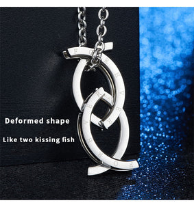 Deformation Ring Necklace Forever Promise Rings