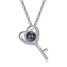 Load image into Gallery viewer, 100 Language I Love You Projection Jewelry Necklace
