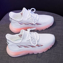 Load image into Gallery viewer, Flying knit Women Sneakers 2020 Flats Platform Autumn Casual Shoes
