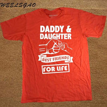 Load image into Gallery viewer, Daddy And Daughter Best Friends For Life Fathers Day Dad Gift T-Shirts

