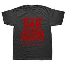 Cargar imagen en el visor de la galería, Daddy And Daughter Best Friends For Life Fathers Day Dad Gift T-Shirts

